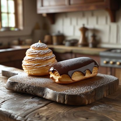 Picture of 10/3 - Cream Puffs and Eclairs make a great pair