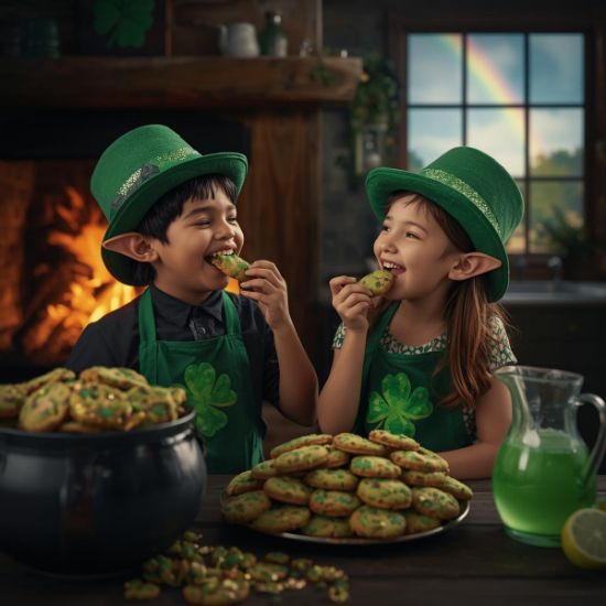 Picture of 3/16 - Leprechaun's baking class